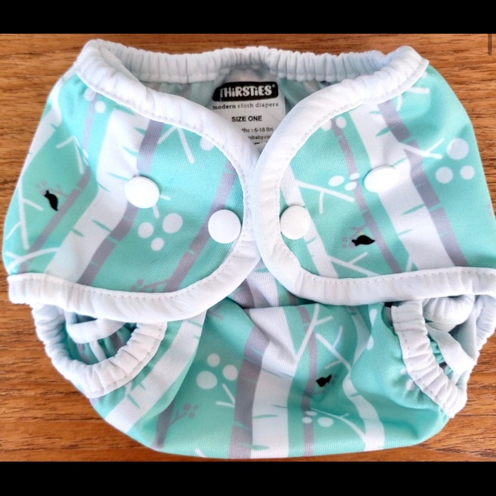 THIRSTIES Diaper Cover Size One